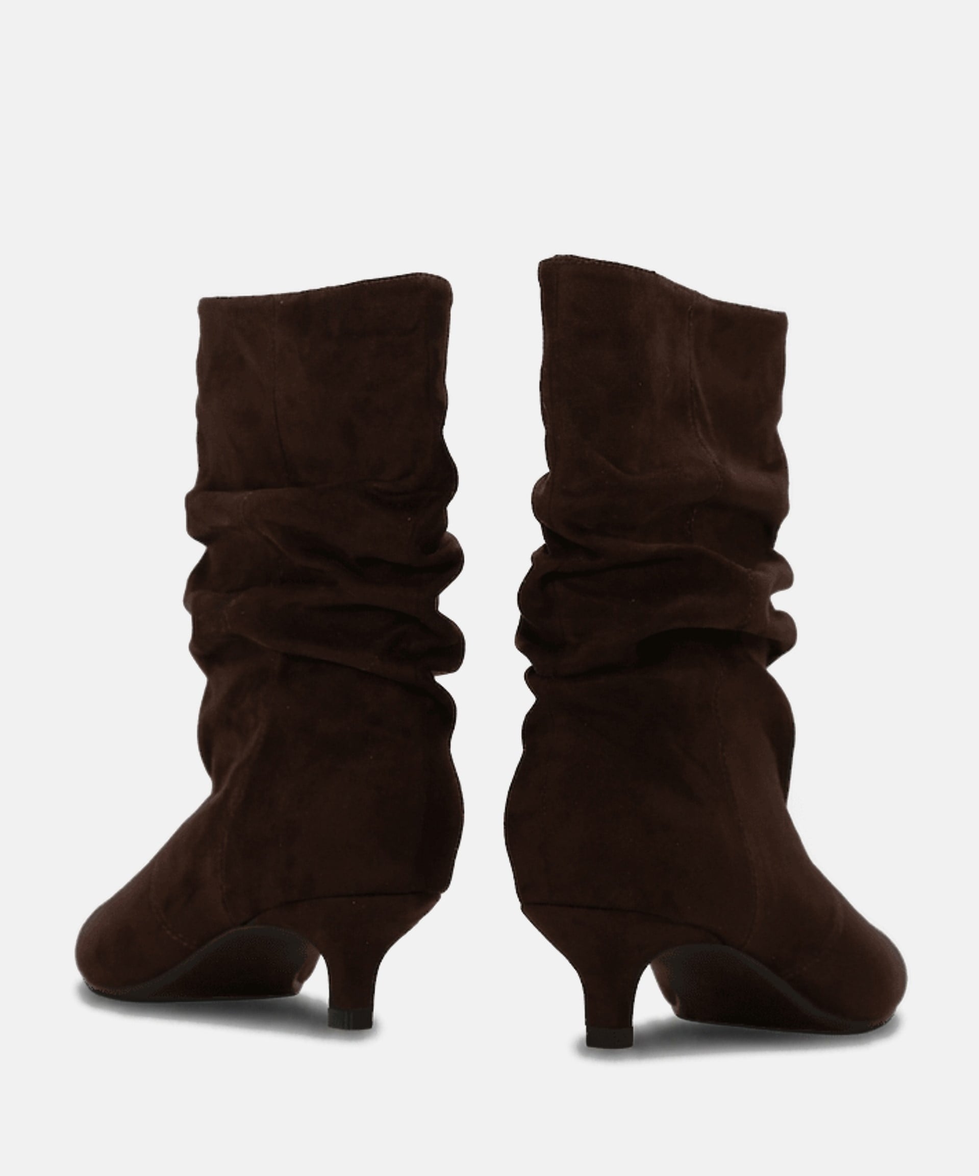 Bota tac&oacute;n kitten fruncida image number null